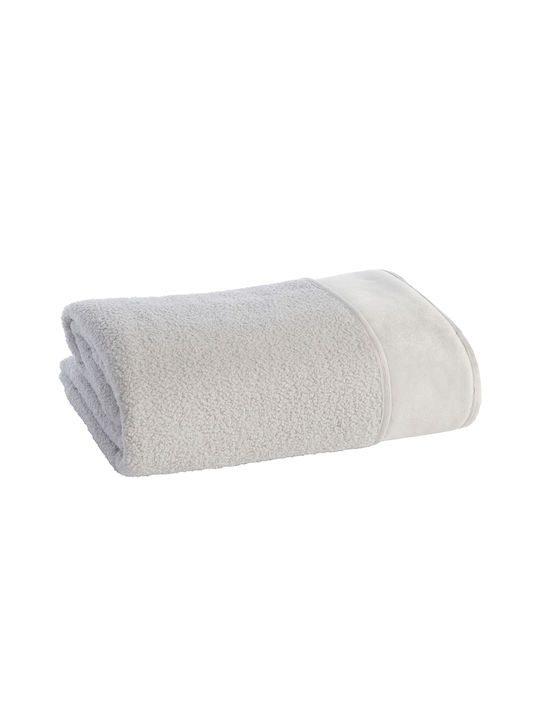 Nef-Nef Homeware Ριχτάρι Τριθέσιου Καναπέ Γούνινο 180x300εκ. Silver
