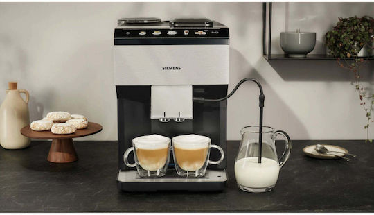 Siemens Eq.500 Automatic Espresso Coffee Machine 1500W Pressure 15bar for Cappuccino with Grinder and Wi-Fi Black TP516DX3