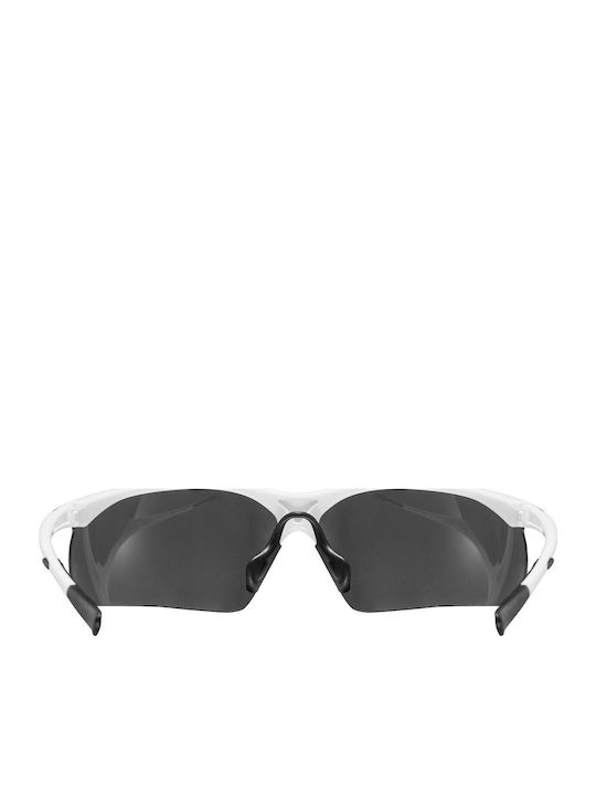 Uvex Sportstyle 223 Ανδρικά Γυαλιά Ηλίου με Ασημί Κοκκάλινο Σκελετό και Γκρι Φακό S5309828816