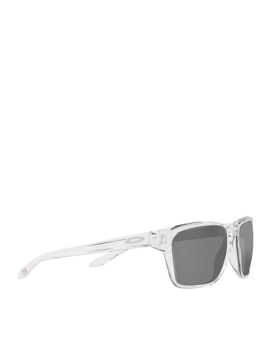 Oakley Sylas Men's Sunglasses with Transparent Plastic Frame and Black Lens OO9448-29