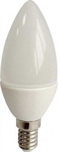 Just LED LED-Lampe 6W für Fassung E14 und Form C37 Warmes Weiß 660lm