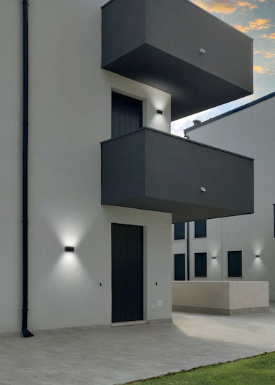 Bot Lighting Wall-Mounted Outdoor Lighting Ceiling Lamp LED IP54 with Adjustable White Light