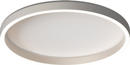 Zambelis Lights Ceiling Mount Light Silver with Integrated LED