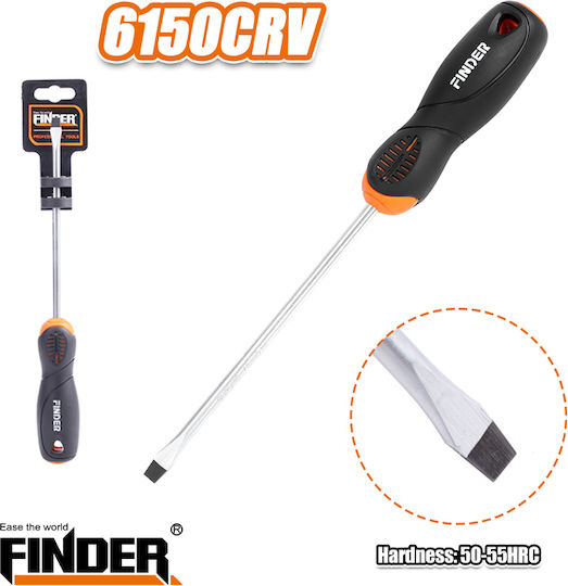 Finder Κατσαβίδι Ίσιο Μεγέθους 6x125mm