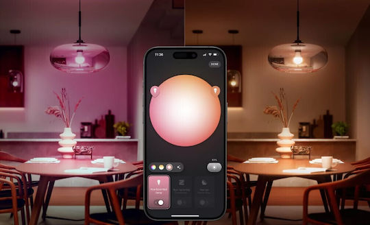 Philips Smart Bulb LED 8W for Socket E27 and Shape A60 Warm White 806lm