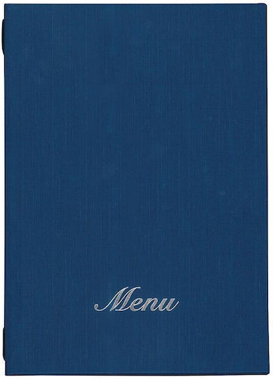 Next Menu Holder in Blue Colour 23x32 cm Fabric