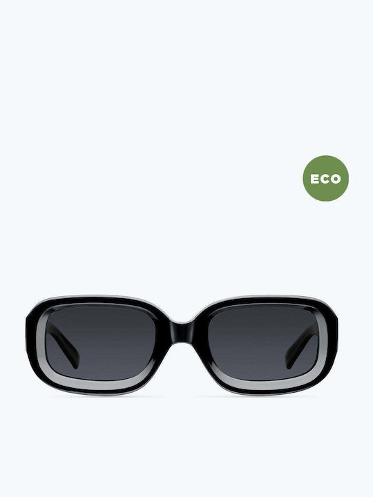 Meller Dashi Women's Sunglasses with Plastic Frame All Black D-TUTCAR