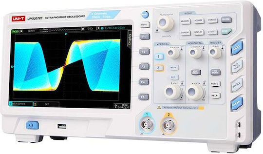 Uni-T UPO2072E Osciloscop Bancă 70MHz cu 2 Canale Analogice