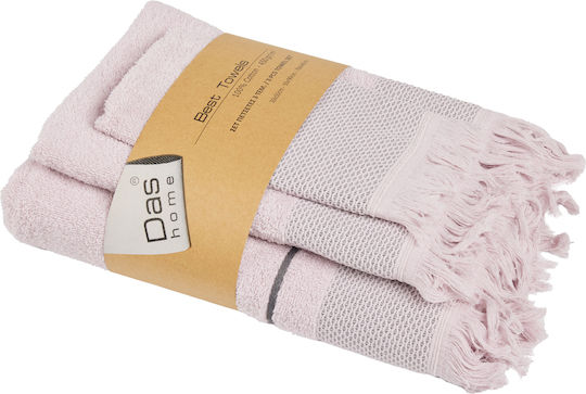 Das Home Σετ 3τμχ 0838 Lilac Βάρους 450gr/m²