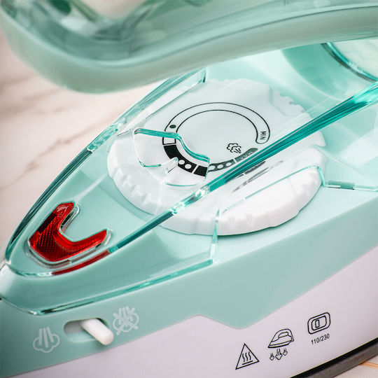 Voltz Travel Iron Steam 1100W with Ceramic Plate