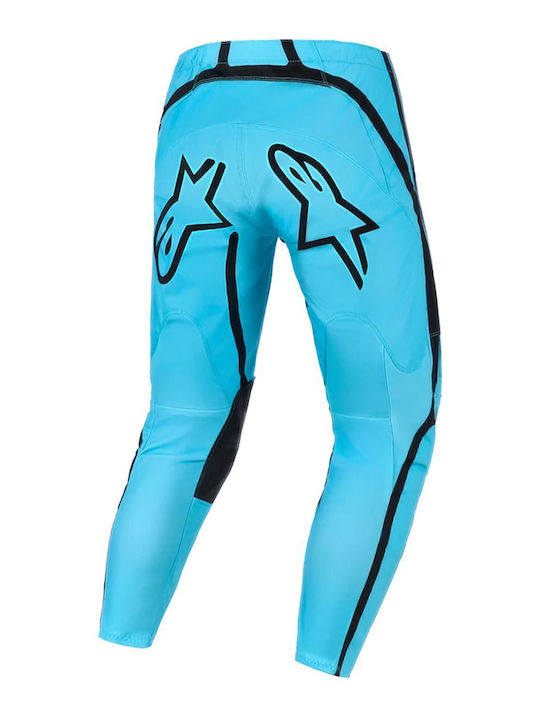 Alpinestars MX Stella Fluid Apex Men's Riding Pants Summertime Blue Alpinestars MX Stella Fluid Apex Men's Riding Pants Summertime Blue