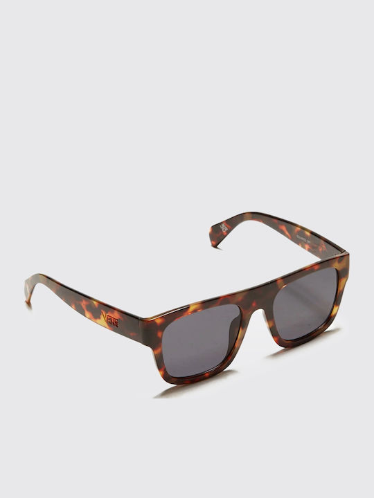 Vans Squared Off Shades Men's Sunglasses with Plastic Frame Cheetah Tortoise VN0A7PR1PA9