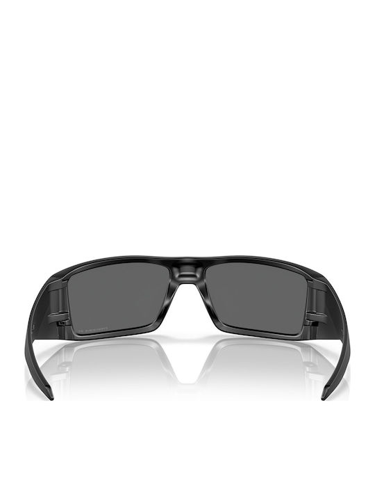 Oakley Heliostat Men's Sunglasses with Black Plastic Frame and Black Polarized Lens OO9231-02