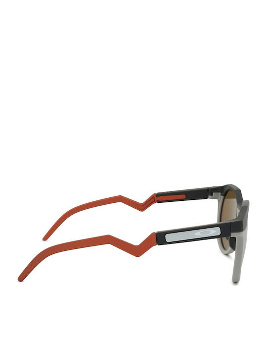 Oakley HSTN Men's Sunglasses with Multicolour Plastic Frame and Brown Lens OO9242-06