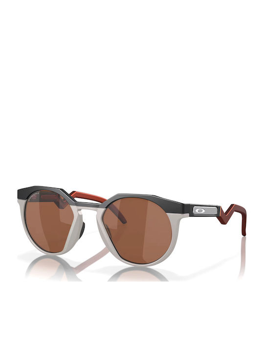 Oakley HSTN Men's Sunglasses with Multicolour Plastic Frame and Brown Lens OO9242-06