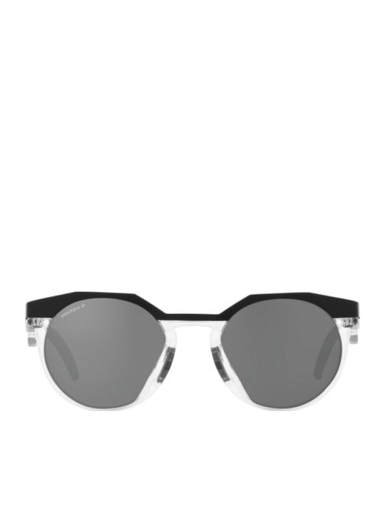 Oakley HSTN Men's Sunglasses with Multicolour Plastic Frame and Black Polarized Lens OO9242-05