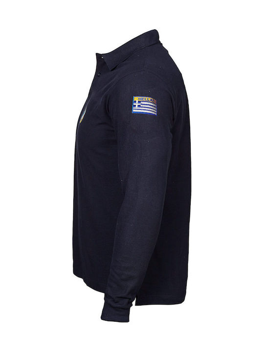 Μπλούζα Μακρυμάνικη Polo Λιμενικό Σώμα Greek Forces