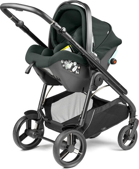Peg Perego Veloce Brio Modular Ρυθμιζόμενο Καρότσι 2 σε 1 Kατάλληλο για Nεογέννητο Πράσινο 10.7kg