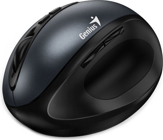 Genius Ergo 8300S Kabellos Ergonomisch Vertikal Maus Iron Grey