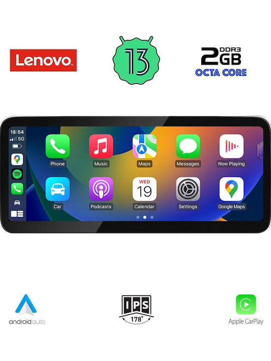 Lenovo Auto-Audiosystem für Lexus NX 2017-2021 (Bluetooth/USB/WiFi/GPS/Apple-Carplay/Android-Auto) mit Touchscreen 10.33"