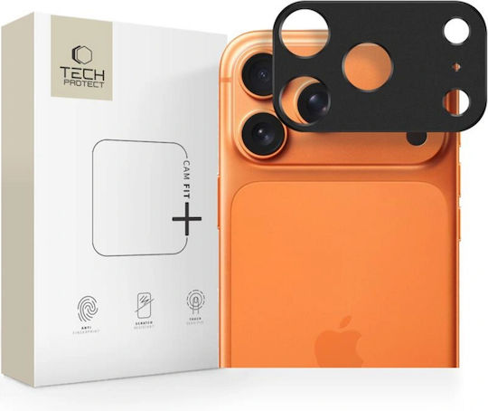 Tech-Protect Camalloy Fit+ Camera Protection Metal Frame Black for iPhone 17 Pro Max