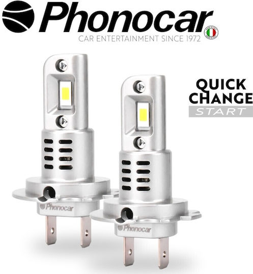 Phonocar Λάμπες Αυτοκινήτου LED 6000K Ψυχρό Λευκό 12V 20W 2τμχ
