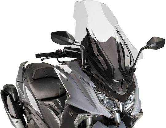 Puig Motorcycle Windshield & Windscreen Transparent Visor for Kymco AK 550 9477W