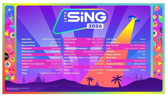 Let's Sing 2026 [+2 Mic] Switch Game
