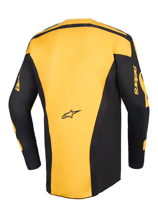 Μπλούζα Μηχανής Alpinestars Riway Black Yellow