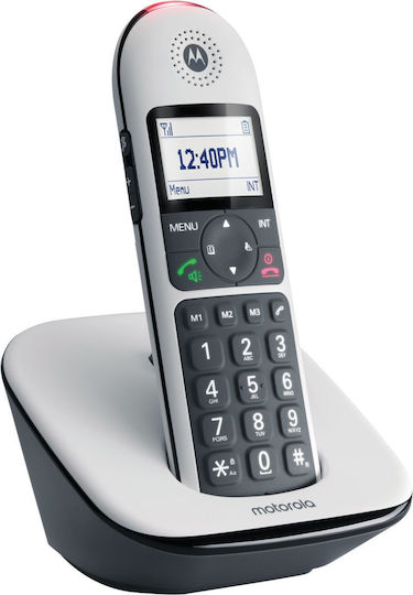Motorola CD5001 Ασύρματο Τηλέφωνο Γκρι