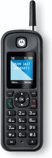 Motorola O201 Ασύρματο Τηλέφωνο Μαύρο
