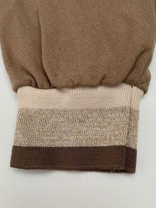 Rachel Winter Damen Pyjama-Set Mocha