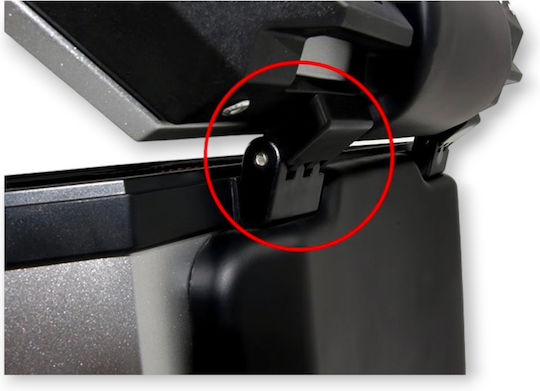 Maximus Motorcycle Top Case 60lt Black