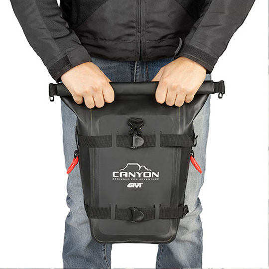 Givi Canyon Bag for Motorcycle Protection Rails 8lt Black