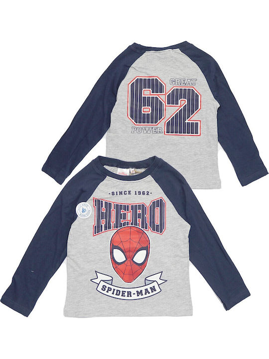 Kids' Shirt Long Sleeve Dark Blue