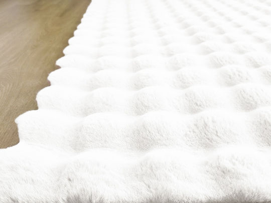 Beauty Home Противохлъзгащ Furry Бял Beauty Home Противохлъзгащ Furry Бял