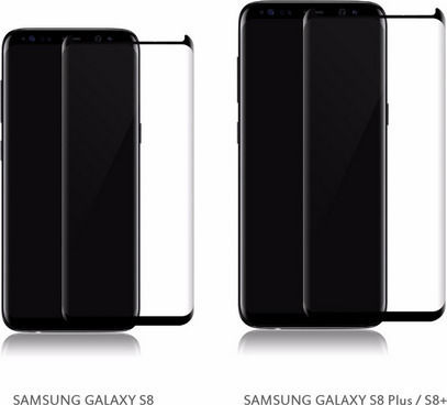 Vmax Γυαλί Προστασίας Fullcover 3d Full Curved 0.23mm Case Friendly Samsung G950 Galaxy S8 Plus Χρυσο