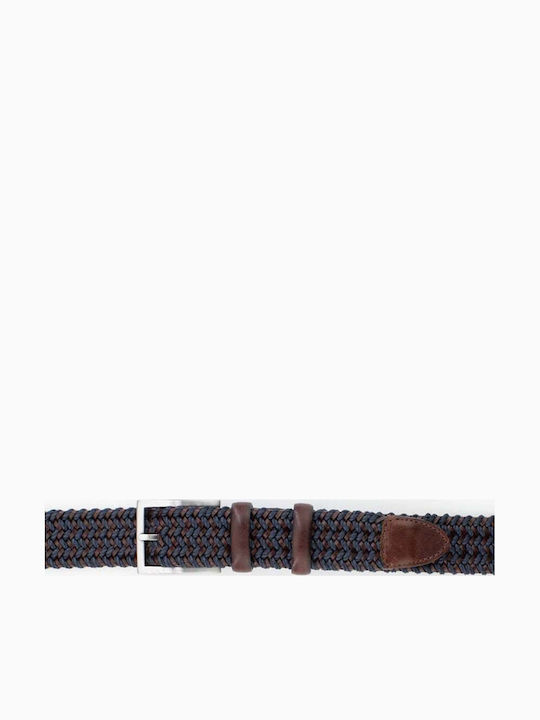 Bashaikov Мъжки Колан Knitted 100% Кожа Ширина 3 См Bb-3752.vv 11