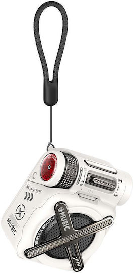 XO F72 Mecha Bluetooth Speaker 5W with Battery Life up to 12 hours White