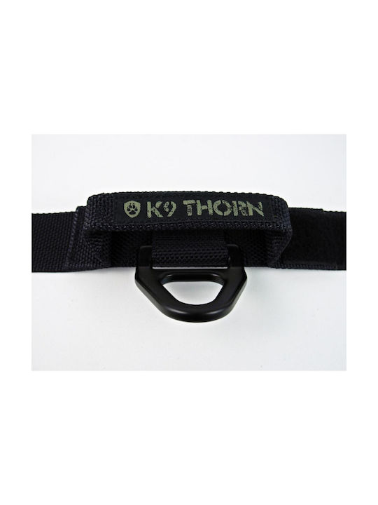 K9 Thorn Κολάρο Σκύλου Bravo 45mm Χερούλι Μεταλλικό Κούμπωμα Cobra Μαύρο Medium 35-45cm