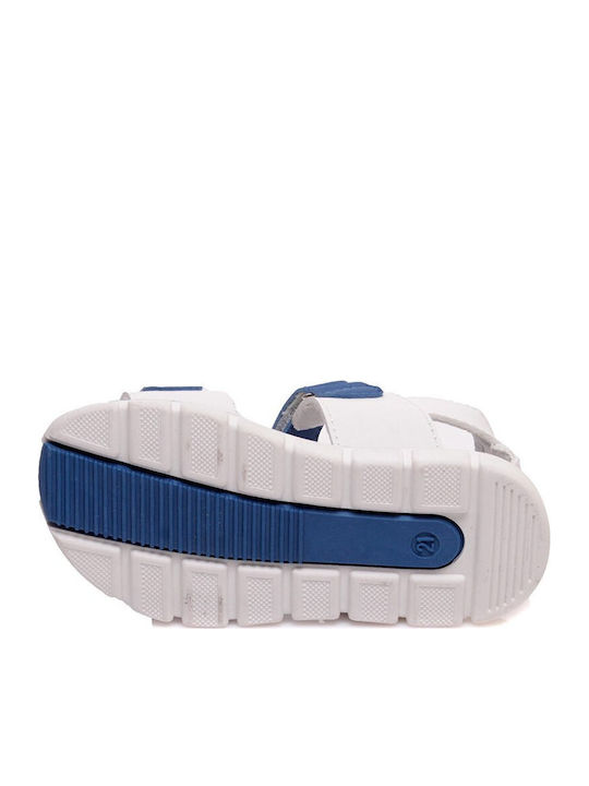 Weestep Kindersandalen Jungen Weiß Blau