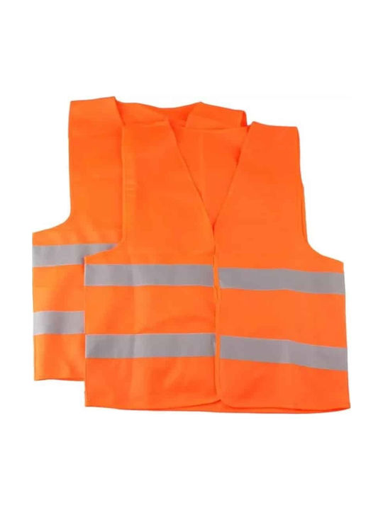 Starwork Sicherheitsweste Arbeit Φωσφοριζέ Orange