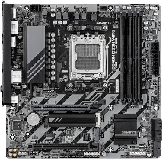 Gigabyte B840M DS3H WiFi6 Дънна платка Micro ATX с AMD AM5 Сокет