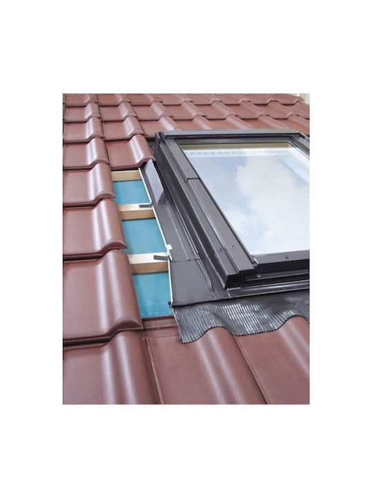 Central Pivot Roof Window 55x78cm Fakro 21-16-160 Aluminum Brown