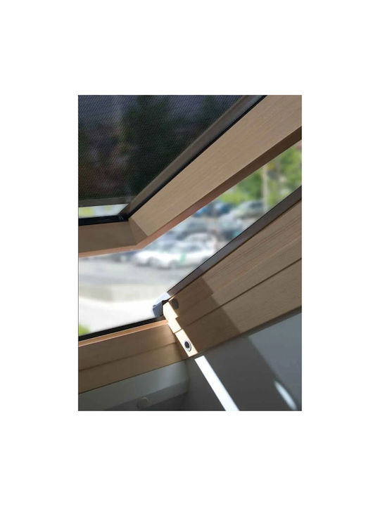 Roof Window Central Pivot 66x98cm Fakro 21-16-162 Aluminum Brown