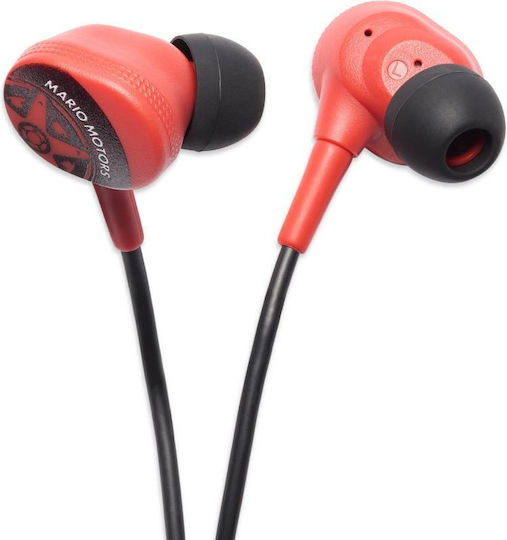 PowerA Mario Kart Motors In Ear Gaming Headset με σύνδεση 3.5mm Yellow / Blue for Nintendo Switch