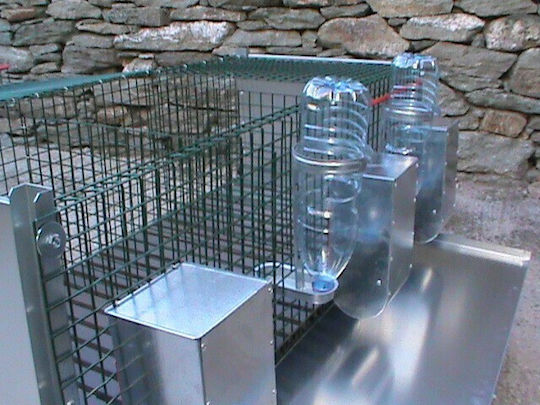 Rabbit Breeding Cage 2 Nests
