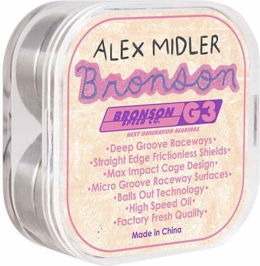 Bronson Speed Co Bearings Alex Midler Pro G3 Multicolor 135050 Multi