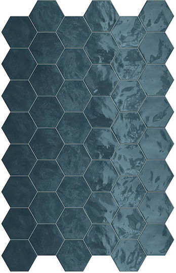 Πλακάκι Hexa Ocean Wave 17.5x15 Cm