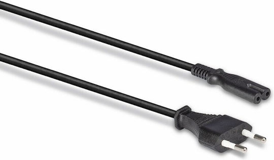 Lindy Euro - IEC C7 Cable 2m Μαύρο 30421